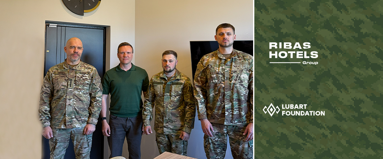 Supporting Military Personnel and Veterans: Ribas Hotel Group Expands Partnership as Part of the "Silence Mode Activated" Project